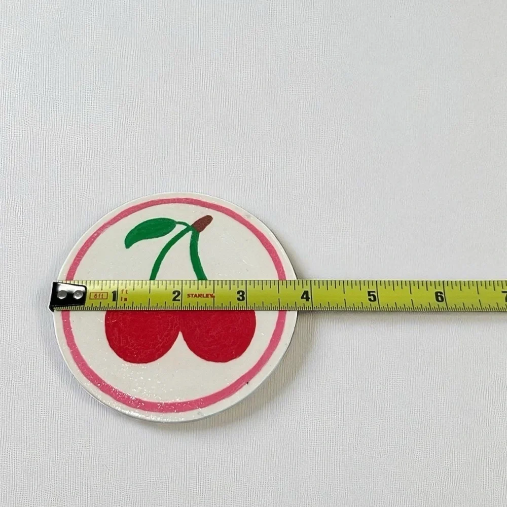 4 Handmade Fruit Coasters